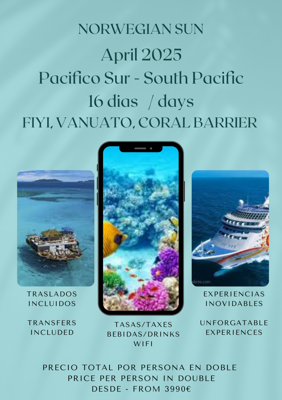 Crucero Pacifico Sur 